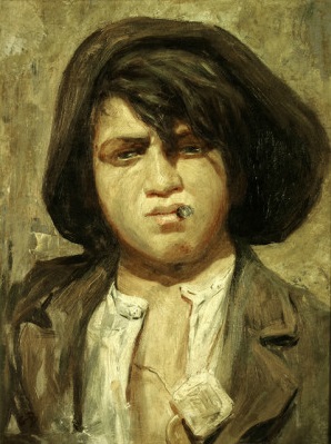 A Boy  from  New  York  ca  1920  George  Bellows  1882-1925  BYU  Museum  of  Art  Inv  840047100